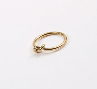 Love Knot 18K Gold Ring