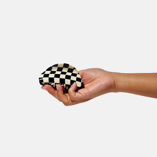 Checker Claw in Black + White