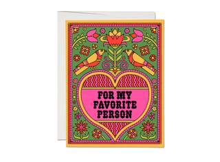 Favorite Person Greeting Card