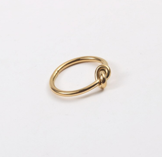 Love Knot 18K Gold Ring